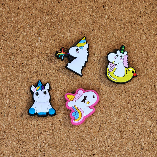 Unicorn Croc Charms