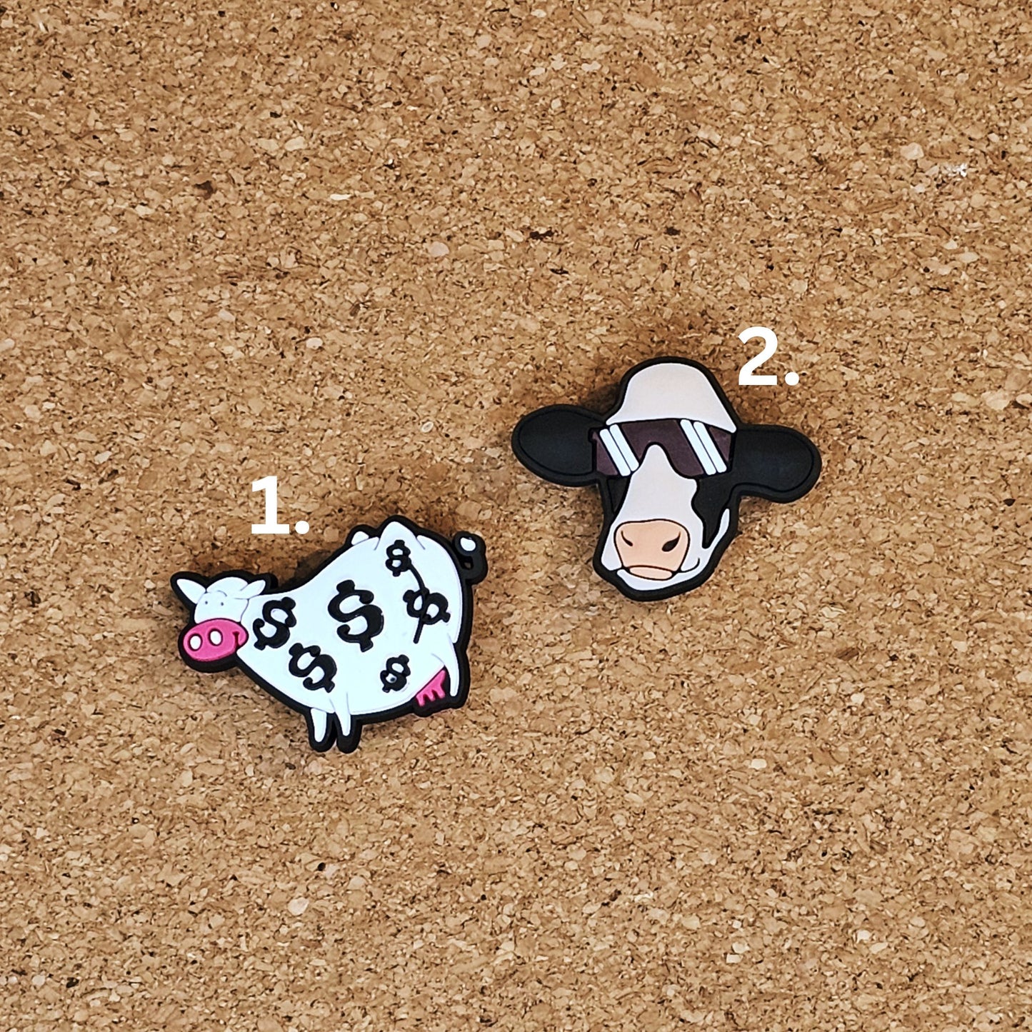 Cool Cows Croc Charms