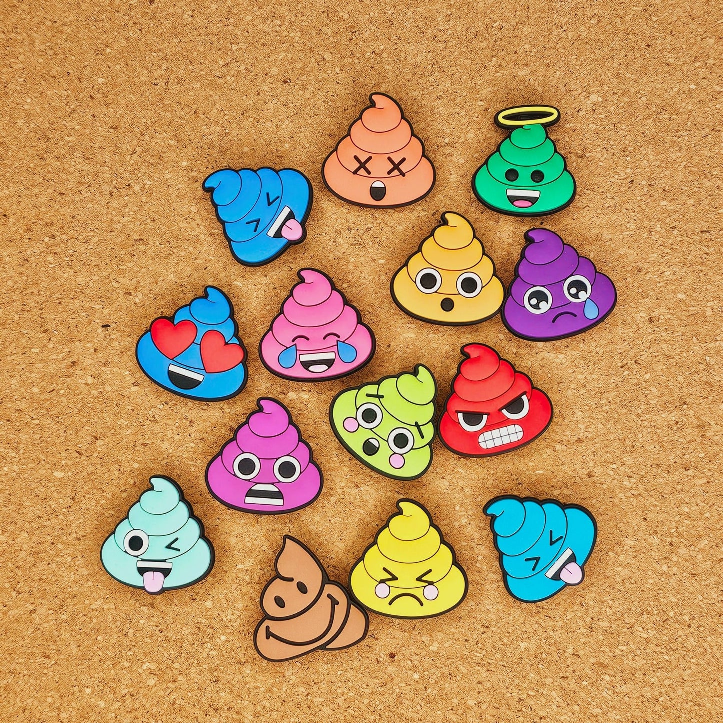 Poop Croc Charms