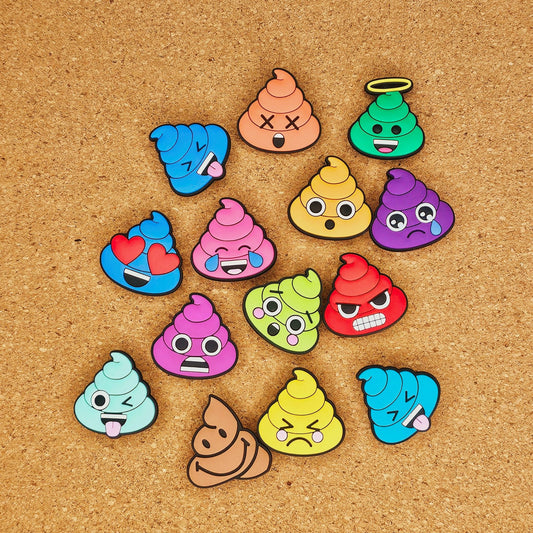 Poop Croc Charms