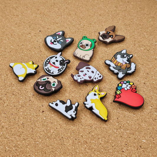 Dogs croc charms
