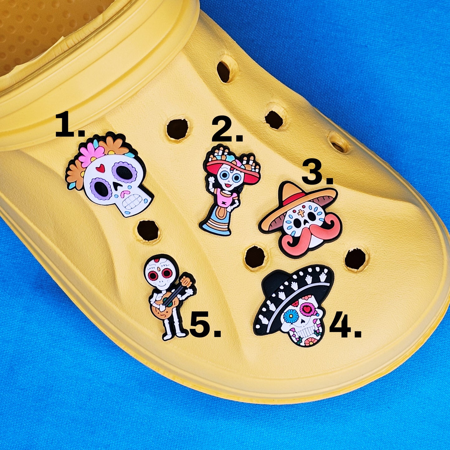 Mexican Coco Croc Charms