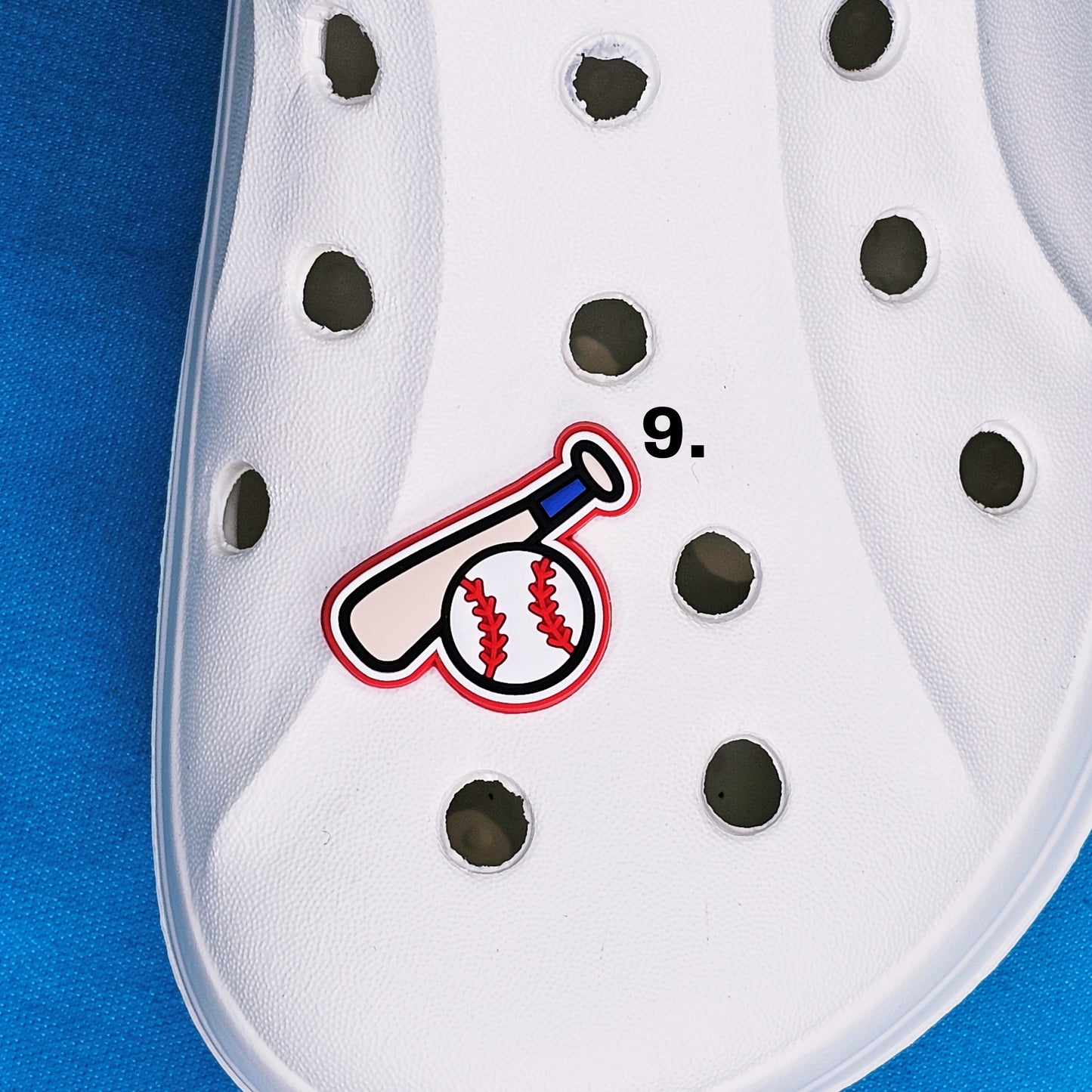 Sport croc charms