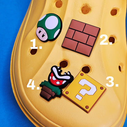 Popular Game Mario Croc Charms