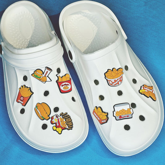 Chicken Meals Croc Charms