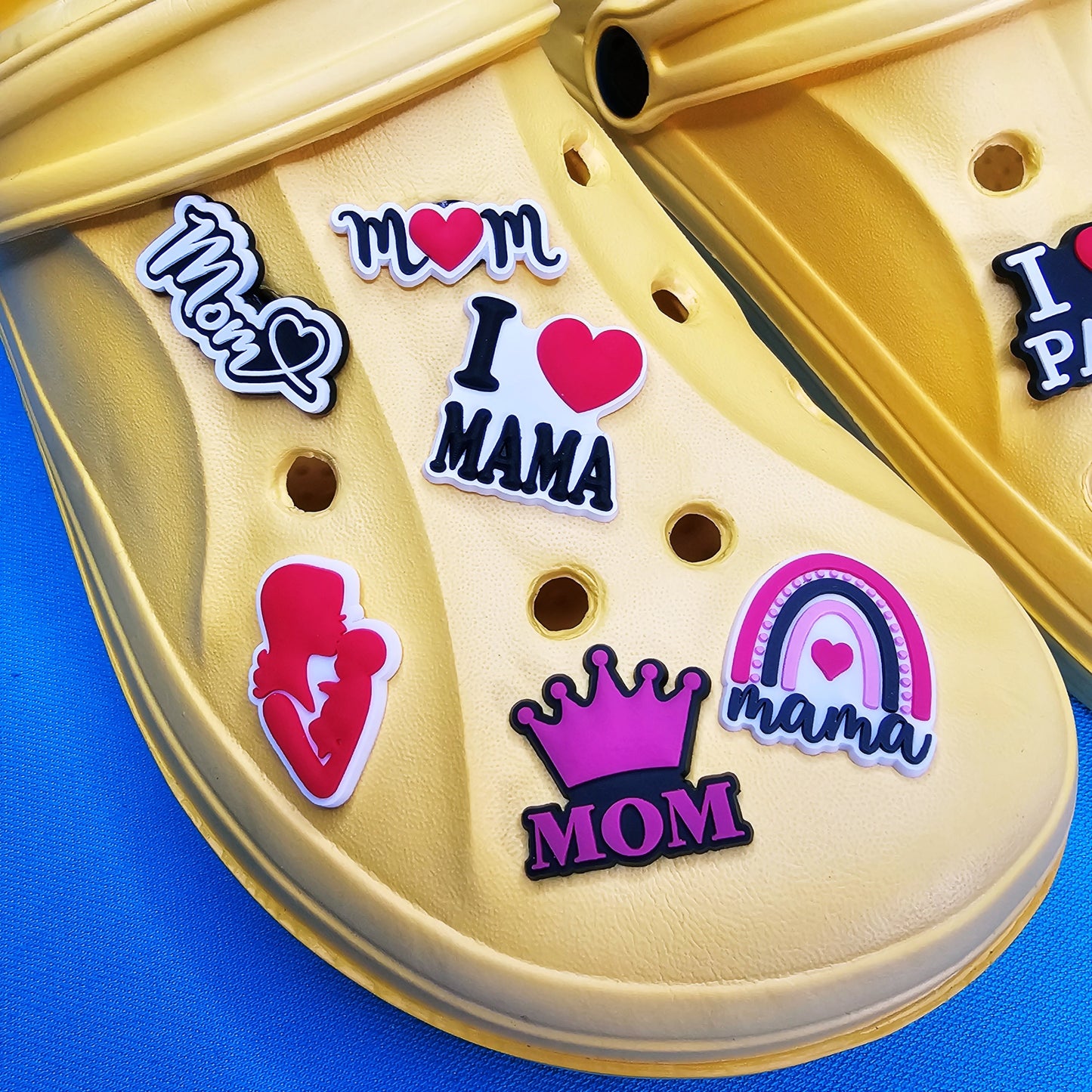 Mum and Dad Croc Charms