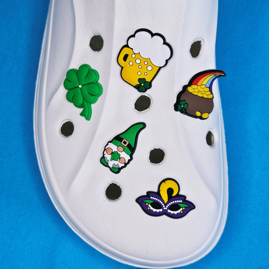 St. Patrick's Day Croc Charms