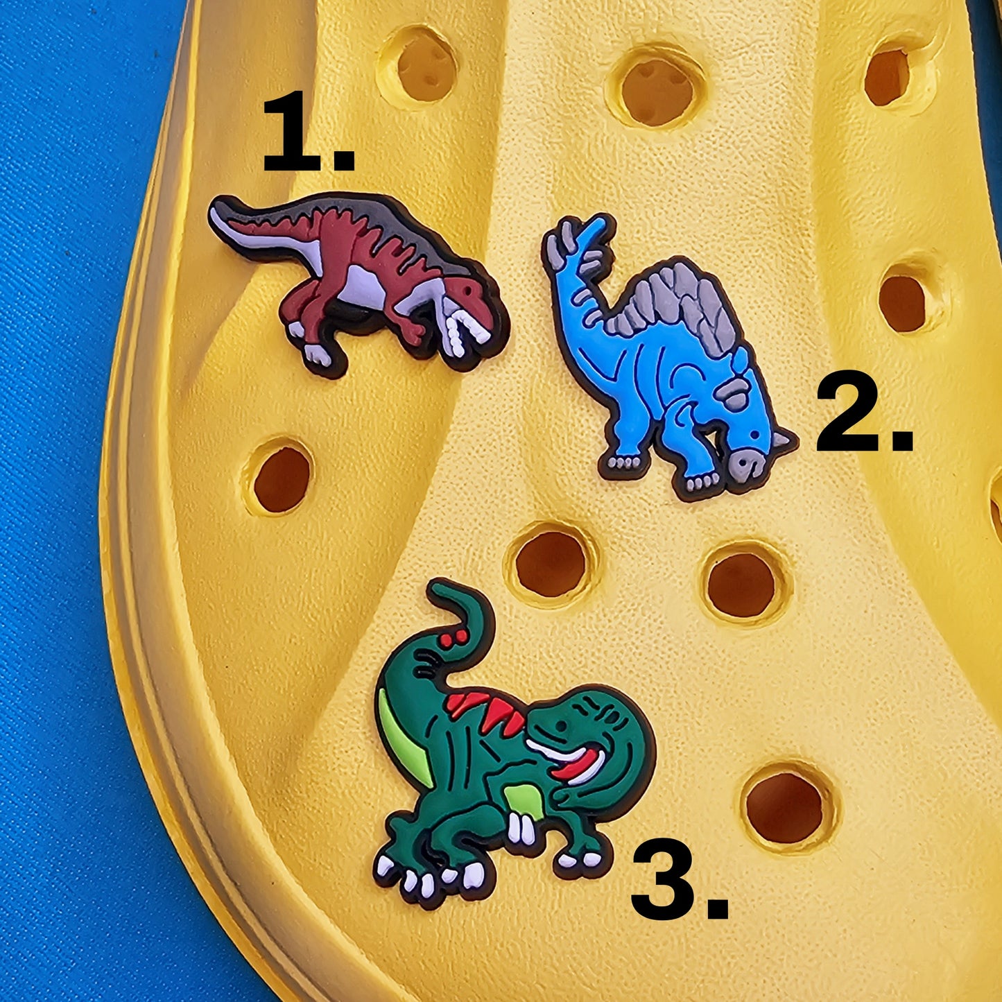 Dinosaurs Croc Charms