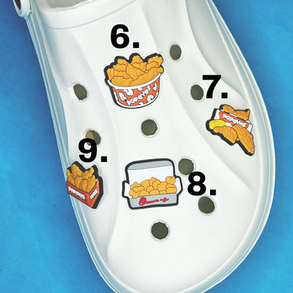 Chicken Meals Croc Charms