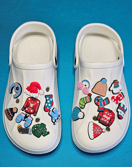 Croc Charms shoe Badges winter clothing