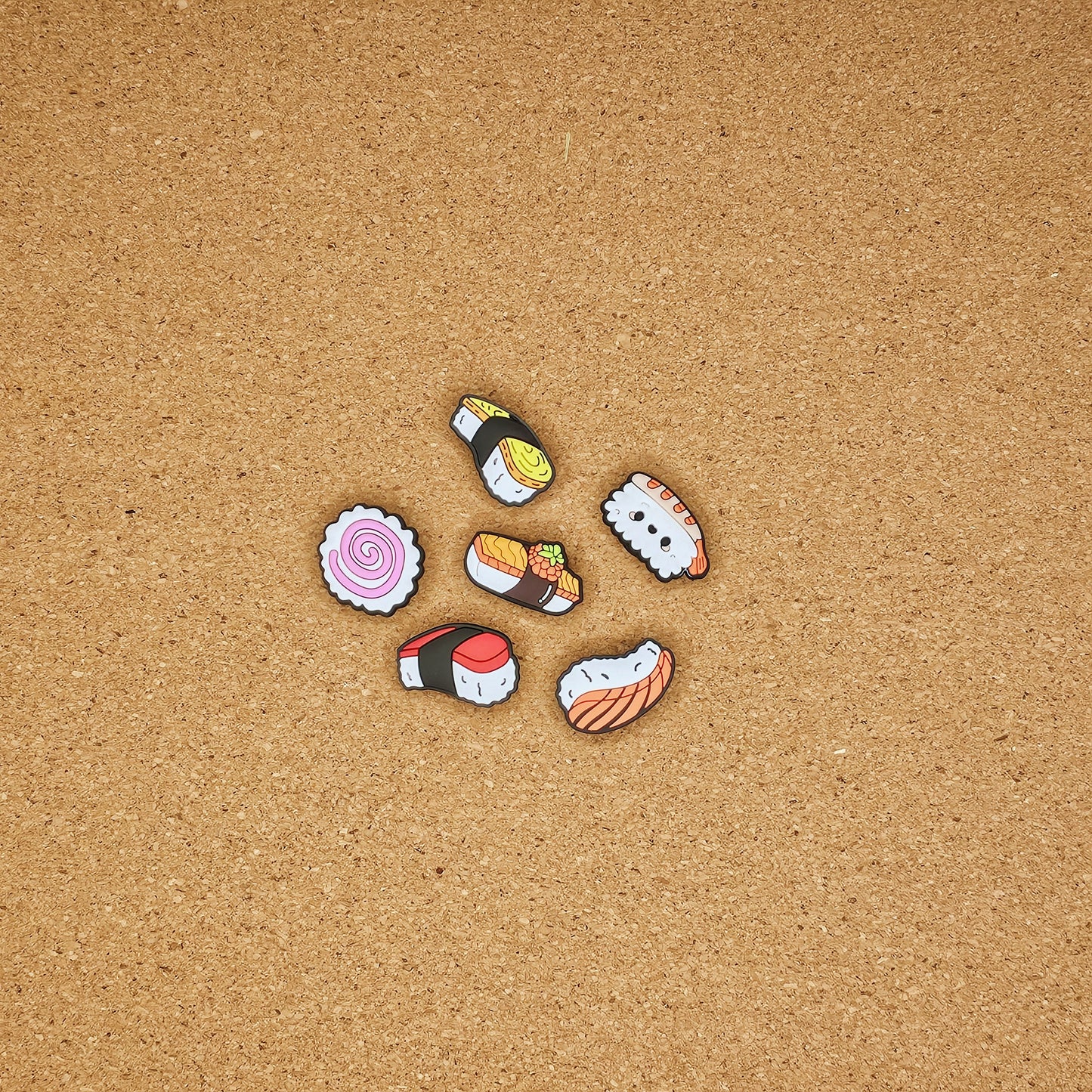 Sushi Croc Charms