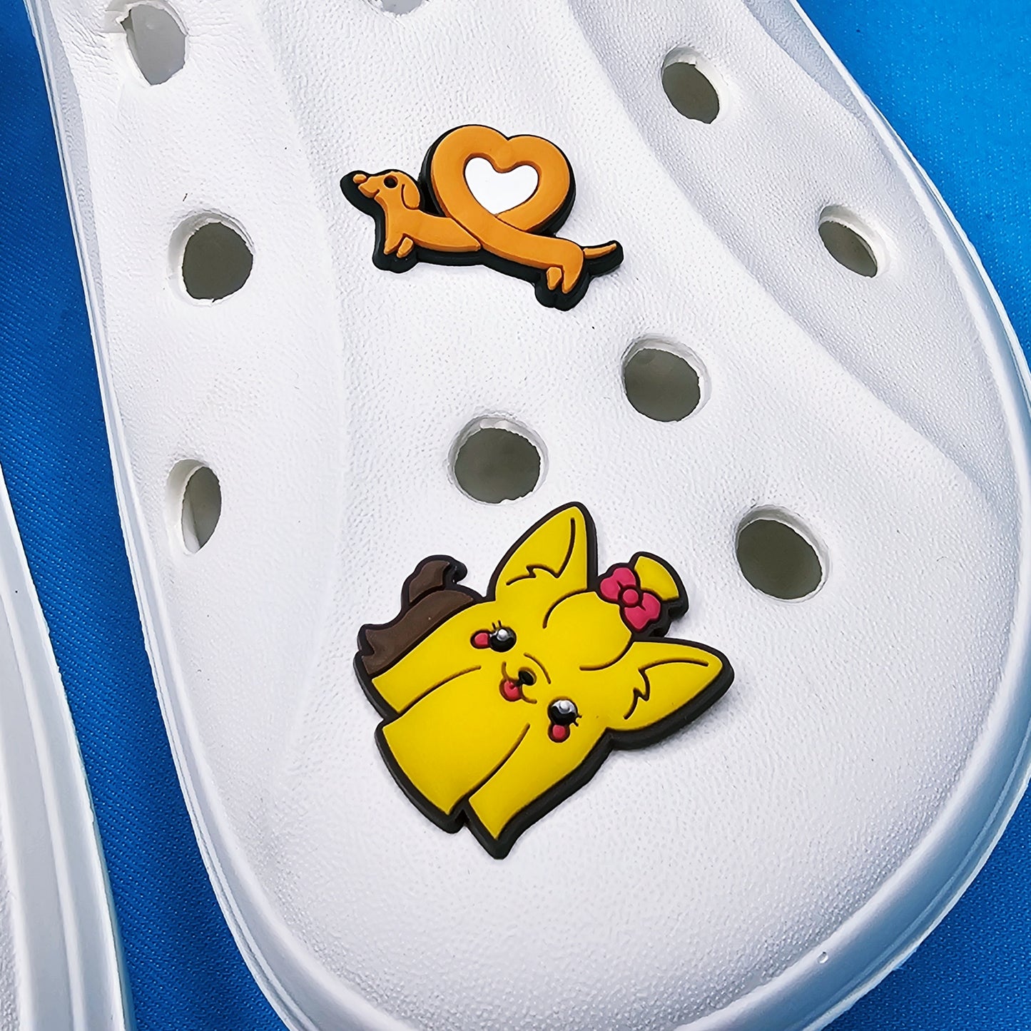 Dogs croc charms