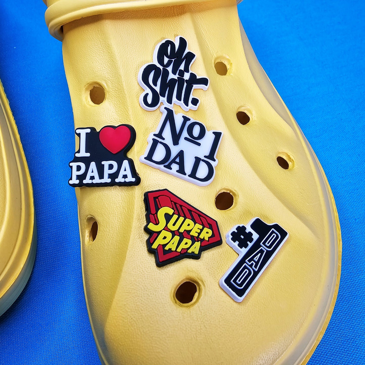 Mum and Dad Croc Charms