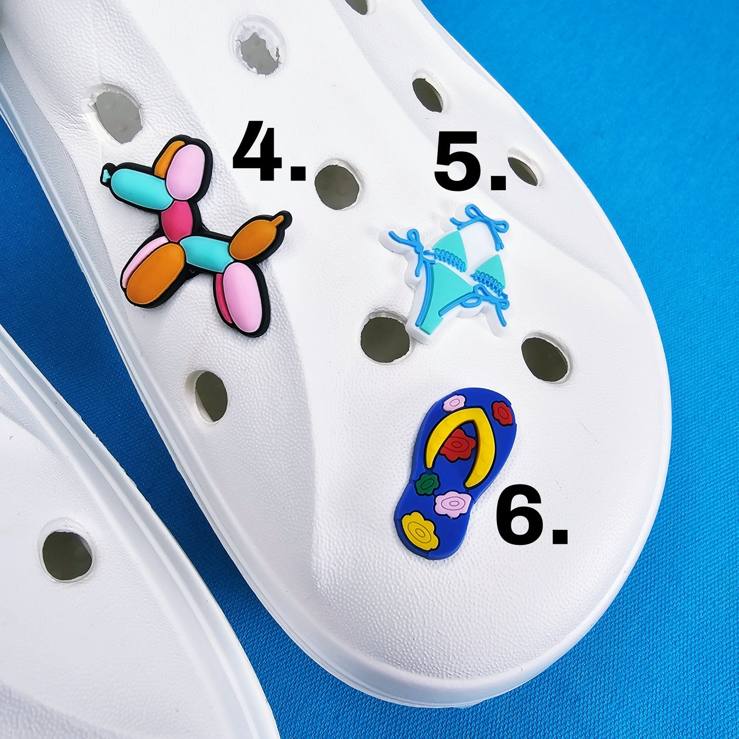 Summer Croc Charms