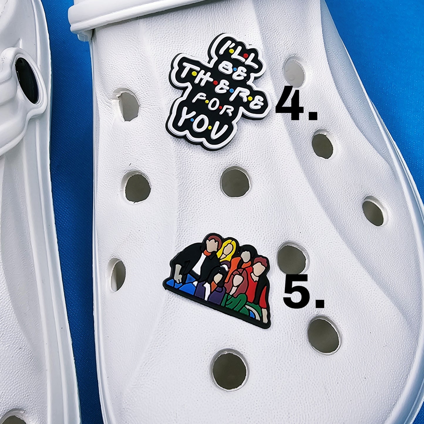 Friends Croc Charms