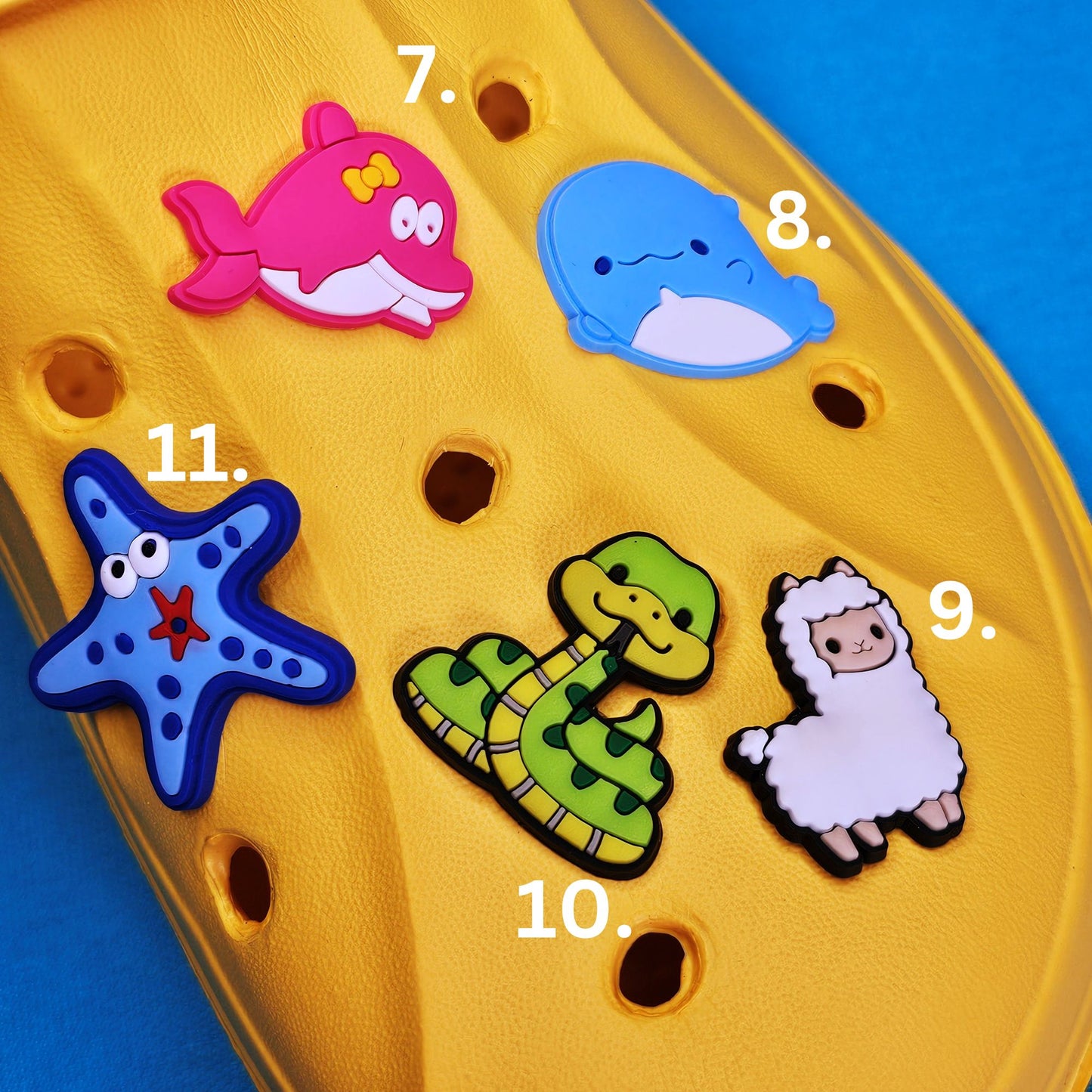 Animals Croc Charms