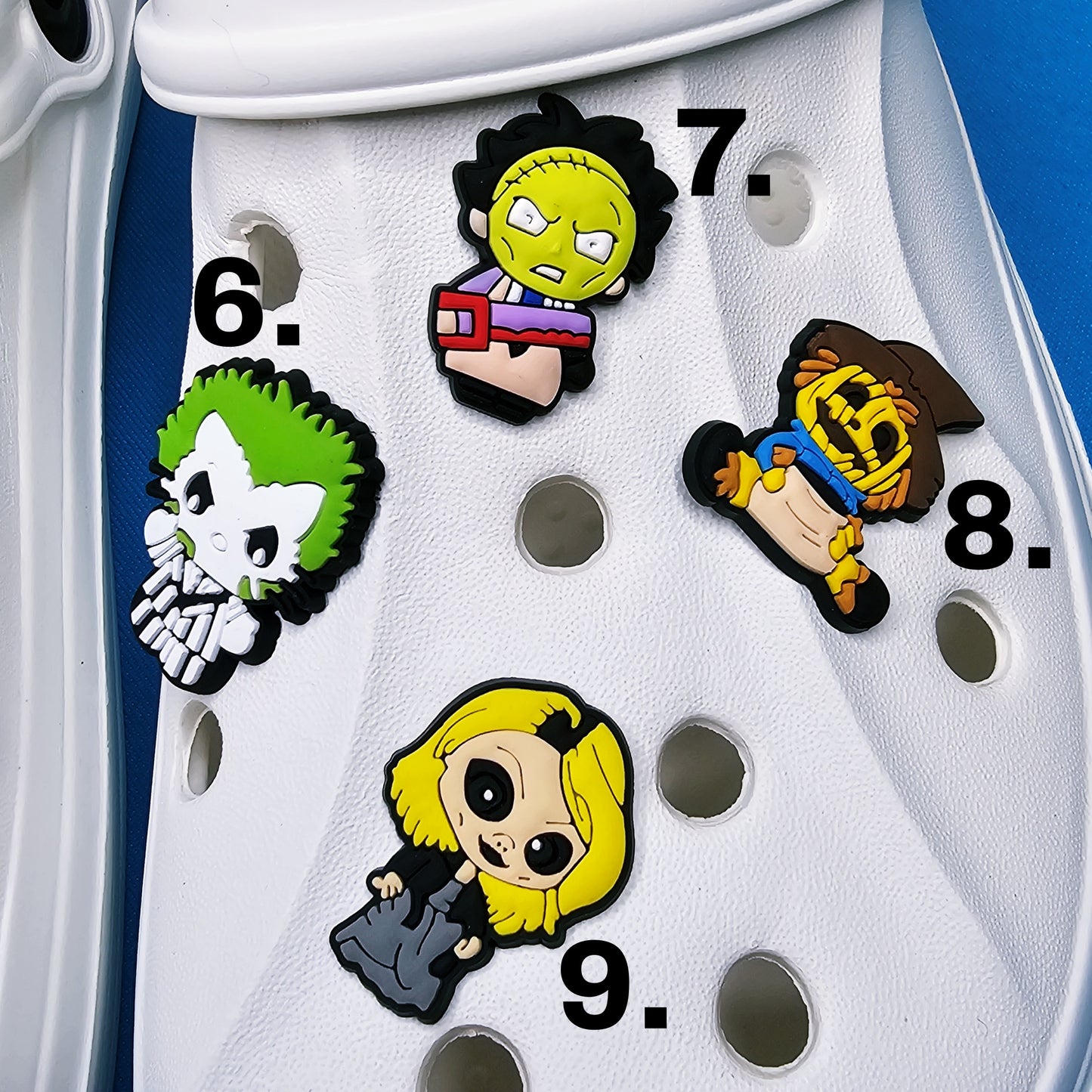 Scary Movies Croc Charms
