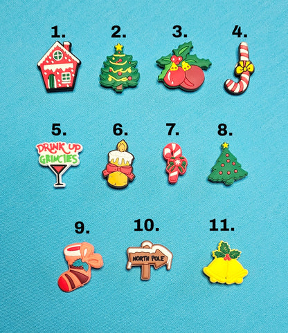 Croc Charms Christmas Shoe Accessories