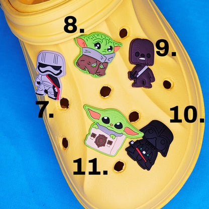 Galactic Characters Croc Charms