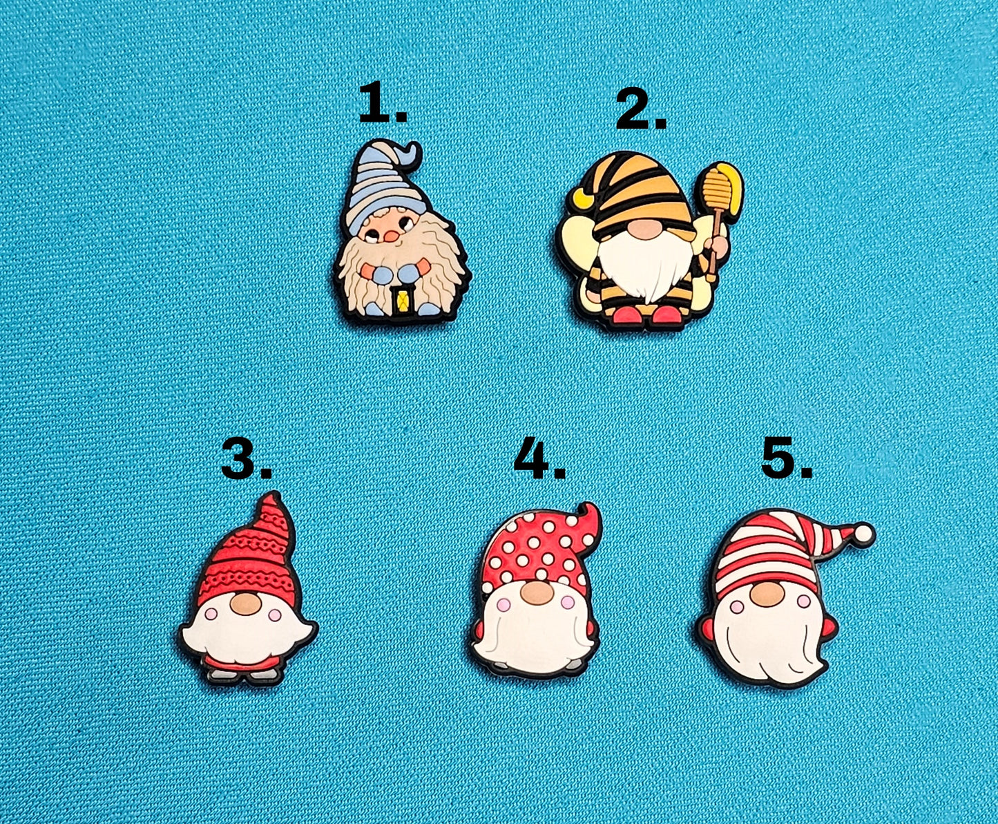 Christmas Gnomes Croc Charms