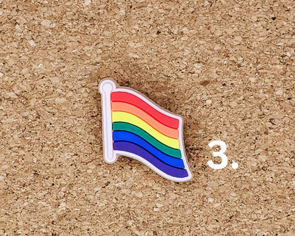 LGBT Pride Croc Charms
