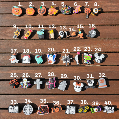 Halloween Croc Charms