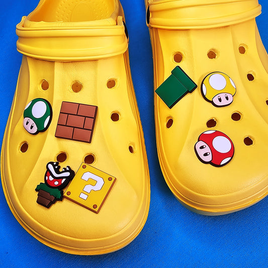 Popular Game Mario Croc Charms